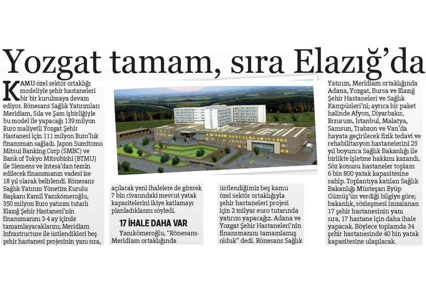 Yozgat’ta sağlık “Rönesans”ına Japon devlerinden finansman